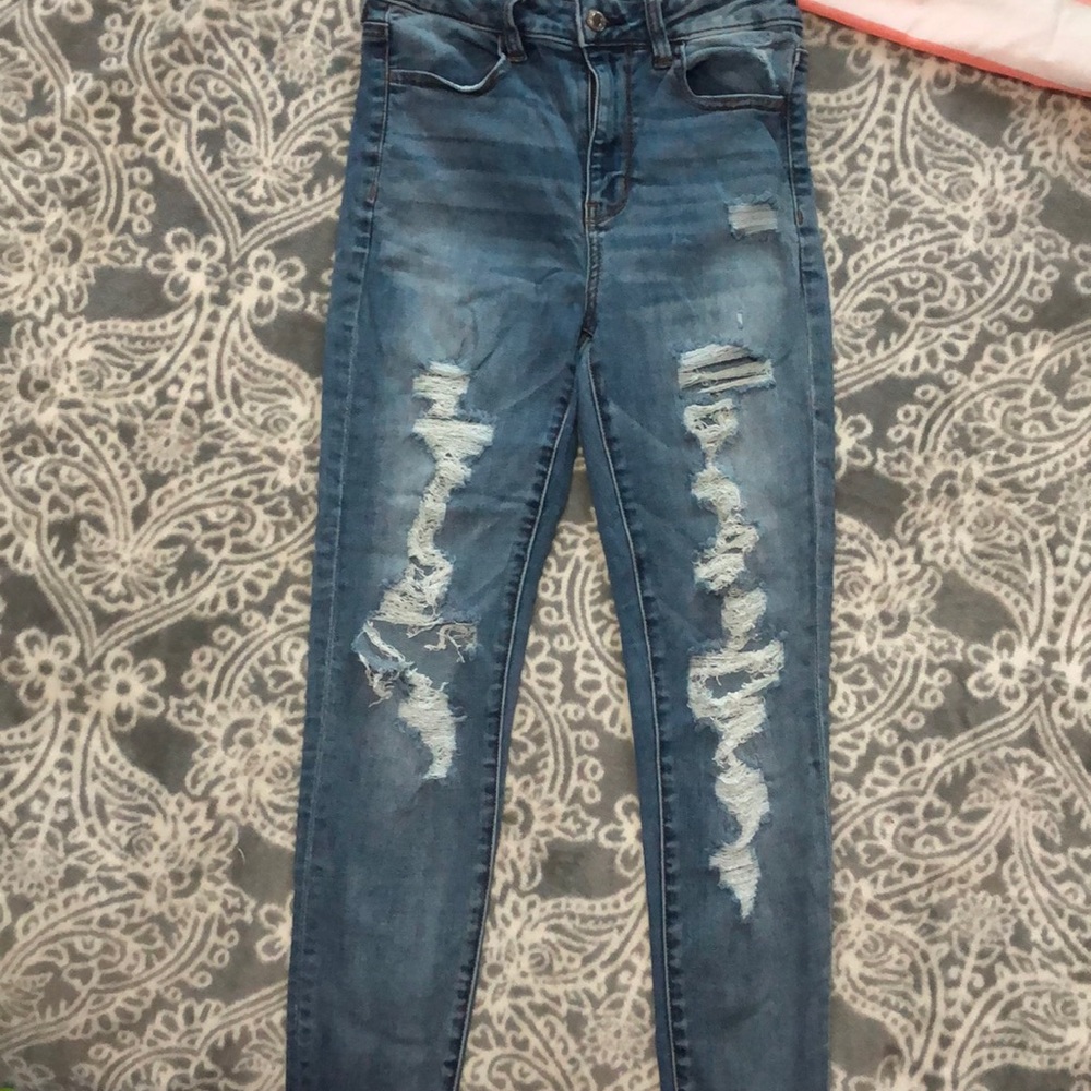 American Eagle Ripped Jeans